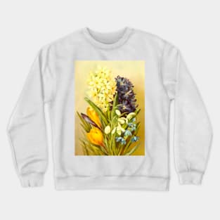 leaves and flowers Crewneck Sweatshirt